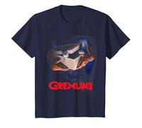 Gremlins Poster Camiseta, Niños, Azul Marino, 2 años