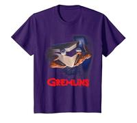 Gremlins Poster Camiseta, Niños, Morado, 2 años