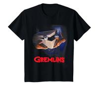 Gremlins Poster Camiseta, Niños, Negro, 6 años