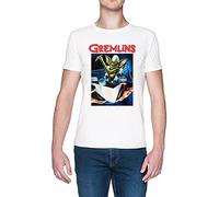 Gremlins Science Fiction Blanca Hombre Camiseta Tamaño M White Men's tee Size M