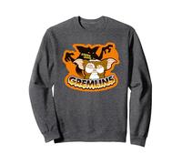Gremlins Stripe and Gizmo Halloween Sudadera, Unisex para Adultos, Jaspeado Oscuro, XXL