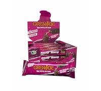 Grenade Barra de Proteína Baja en Azúcar - Sabor Dark Chocolate Raspberry, 12 x 60 g