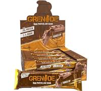 Grenade Barra de Proteína Baja en Azúcar - Sabor Fudged Up, 12 x 60 g (El embalaje puede variar)