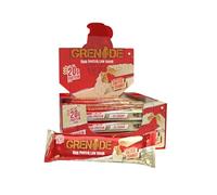 Grenade Barra de proteína baja en azúcar – Chocolate blanco y cacahuete salado – 12 x 60 g