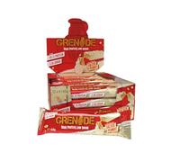 Grenade High Protein and Low Carb Barra Sabor - White Chocolate Salted Peanut, 12 x 60 g