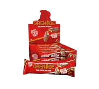 Grenade Barra de Proteína - Peanut Nutter, 12 x 60 g | Alta en Proteínas, Baja en Azúcar, Más de 20 g de Proteína por Barra