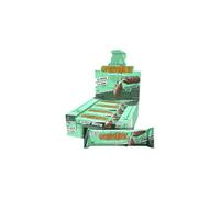 Grenade Barrita rica en proteínas y baja en azúcar - Chocolate negro con menta, 12 x 60 g