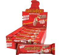 Grenade Barrita rica en proteínas y baja en azúcar - Peanut Nutter, 12 x 60 g