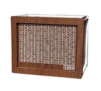 Grendly 1 caja fuerte retro de estilo japonés como se muestra en madera, para niños, con capacidad de 5000