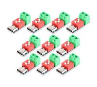 Grendly 10 unidades tipo C PD QC disparador 5V-20V DC voltaje ajustable módulo de alimentación ajuste de dial voltaje módulo señuelo de carga rápida