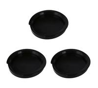 Grendly 3 tapones para orificios de sonido para guitarra acústica 38/39 EQ, color negro
