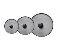 Grendly 3 unidades de protección salpicaduras de sartenes de cocina, antisalpicaduras de grasa, red, tapas resistentes al aceite