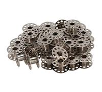 Grendly 40 bobinas de máquina de coser de acero inoxidable para el hogar Singer 15 clase