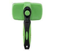 Grendly Cepillo de aseo para mascotas, cepillo autolimpiante para perros pequeños, grandes, cortos y largos