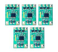 Grendly Controlador de luz de gradiente automático, módulo de controlador de luz de respiración, CC 3-12 V con chip IC de parpadeo lento, 5 unidades