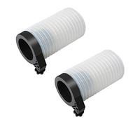 Grendly - Juego de 2 tazas de recogida de polvo, accesorios de mazo eléctrico, cubierta universal de protección de goma, taladro antipolvo, herramienta eléctrica