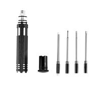 Grendly Juego de destornilladores hexagonales 4 en 1, destornillador hexagonal H1.5 H2.0 2.5 H3.0 mm, herramientas de modelado para avión RC