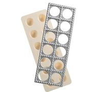 Grendly Máquina de hacer raviolis, prensa, molde, potsticker, máquina de albóndigas, raviolis, kit de fabricación de pasta, herramientas para hacer pasta