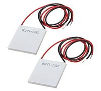 Grendly TEC1-12706 - Módulo termoeléctrico de refrigeración Peltier de refrigeración (2 unidades, 12 V, 5,8 A, 65 W, 40 x 40 mm)