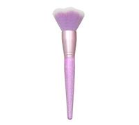 Grendly -Up cepillo transparente belleza herramienta polvo base cepillo cosmético colorete para niñas regalo 5