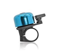 Grenhaven Timbre Bicicleta para Bicicletas Carretera o Montaña, MTB, BMX, Bocina Scooter, pour Enfants y Adultes, Aluminio, Tamaño Mini, Sonido Fuerte, para Manillares con Diámetro 1,98-2,4 cm, Azul
