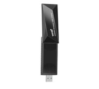 GREOHNMPAW Adaptador USB AX5400 WiFi 6E, Tarjeta WiFi Inalámbrica de 5400 Mbps, Adaptador USB 3.0 WiFi6E de Triple Banda de 2,4 G/5 G/6 GHz para Win10 y Win11