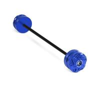 GREOINT Almohadilla antichoque Protector de Horquilla de Eje Delantero y Trasero CNC para para Tracer 7GT 2021-2025 Almohadilla Protectora contra caídas para Rueda de Motocicleta(TRACER7GT Rear Blue)