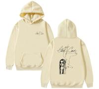 GREOPE Eth-el Cain - Sudadera con capucha para hombre y mujer, manga informal, para hombre y mujer B, caqui, XS