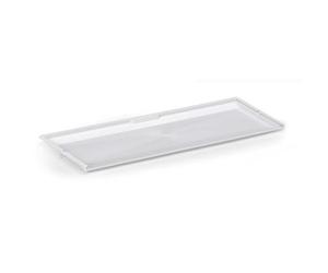 Gresinex - Bandeja Escurreplatos Blanca para Mueble de Cocina - Recogeagua de Plástico para Módulos 50, 60 y 80 cm - Protección Inferior, Fácil Limpieza, Compatible con Escurridores (Módulo 80)