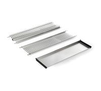 Gresinex - Escurreplatos de Acero Inoxidable para Mueble de Cocina - Bandeja Recogeaguas, Soporte para Platos y Vasos - Instalación en Módulo 60, 80, 90 cm (Módulo 90 (880x234mm))