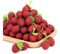 Gresorth 30pcs Artificiales Frambuesa Falso Fruta Decoracion Casa Cocina Gabinete Comida Modelo