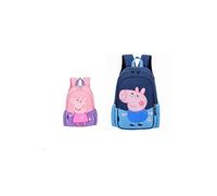 Greta Pig Peppa Pig mochila escolar 2pcs Colores