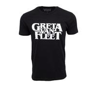 Greta Van Fleet - T-Shirt # L Unisex Black # Logo