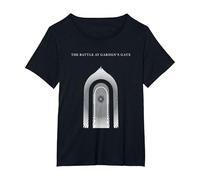 Greta Van Fleet The Battle at Garden's Gate Camiseta, Mujer Tallas Grandes, Negro, 1XL Grande