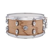 Gretsch Tambor Redoblante Silver Series S1-6514-ASHSN 14x6,5 Fresno 10 capas Satinado Aros acero