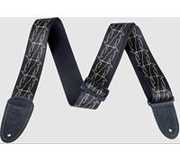 Gretsch Doble pingüino negro/correa de oro