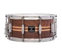 Gretsch Drums Serie S1-6514W-MI - Caja de madera de nogal brillante con incrustaciones de arce