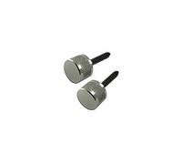 Gretsch Fender 922-1030-000 Strap Buttons, mayoría de las guitarras, ohne Hardware de montaje, Chrome