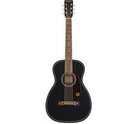 Gretsch Jim Dandy Deltoluxe Guitarra Acústica Parlor Escala Corta, Negra | Guitarra acústica para principiantes y de viaje, cuerpo compacto tipo parlor, escala corta de 24", fácil de tocar