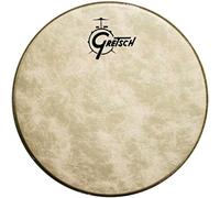 Gretsch parche de batería - parche de resonancia de bombo - Fiberskyn - 22'' - Logo centrado - GRDHFS22