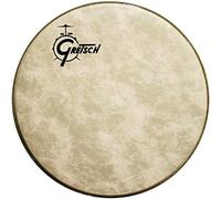 Gretsch parche de batería - parche de resonancia de bombo - Fiberskyn - 22" - Logo desplazado a la izquierda - GRDHFS22O