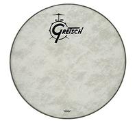 Gretsch parche de batería - parche de resonancia de bombo - Fiberskyn - 26" - Logo centrado - GRDHFS26