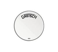 Gretsch parche de batería - parche de resonancia de bombo - para Broadkaster - Ambassador - blanco recubierto - white coated - 26" - GRDHCW26B