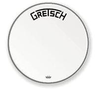 Gretsch GRDHCW22B Parche bombo, Ambassador blanco rugoso, 22"