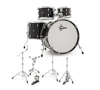 Gretsch Renown 22" 4pc Shell Pack & G5 Hardware Piano Black