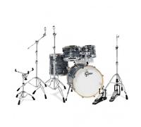Gretsch Renown Maple 4pc Shell Pack & G3 H/W Set Silver Oyster Pearl