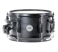 Gretsch Snare Drum Full Range Ash - 10" x 6" - Casco de fresno de 10 capas - Acabado Satin Ebony/negro - Herrajes negros - Montura GTS - S1-0610-ASHT
