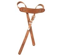 Gretsch Tooled Vintage Leather Guitar Strap Russet
