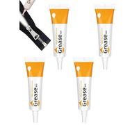 GRETY 4 piezas Grasa de silicona lubricante Multiusos Lubricante de Silicona Lubricante de Broche y Cremallera de Cremallera del Cuidado del Barco Marino para Barco, Lona, Traje de Neopreno
