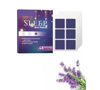 GRETY 48 Parches para el Sueño, Parches para el Sueño Profundo para Adultos, Parches Naturales con Lavanda para Promover el Sueño, Mejorar la Calidad del Sueño